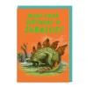 Stegosaurus Birthday Card- Greeting Cards