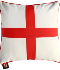 St. George's Cross Pillow 18x18- Throws & Pillows