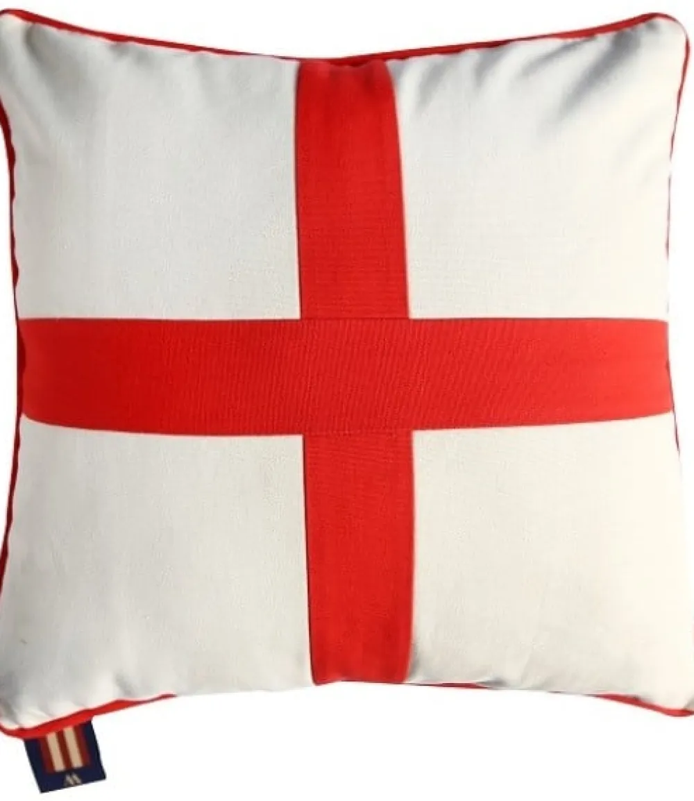 St. George's Cross Pillow 18x18- Throws & Pillows