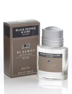St. James of London Black Pepper & Lime Cologne- Men's Fragrance