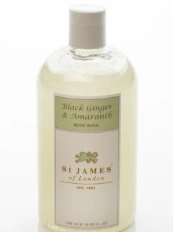 St. James of London Black Ginger & Amaranth Body Wash- Bath & Shower