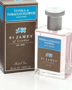 St. James of London Tonka & Tobacco Flower Cologne- Men's Fragrance
