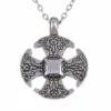 St Justin Canterbury Cross Pendant Necklace- Necklaces & Pendants|Pewter Gifts & Jewelry