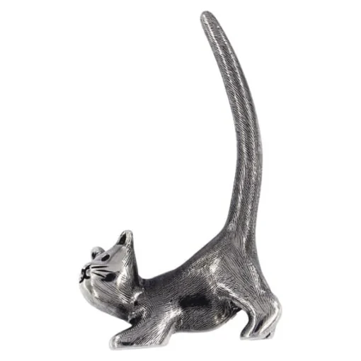 St Justin Purr-fect Cat Ring Holder- Rings|Pewter Gifts & Jewelry