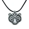 St Justin Viking Bear Head Pendant Necklace- Necklaces & Pendants|Pewter Gifts & Jewelry