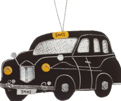 St. Nicolas Black Taxi Ornament- Souvenirs|St. Nicolas Ornaments