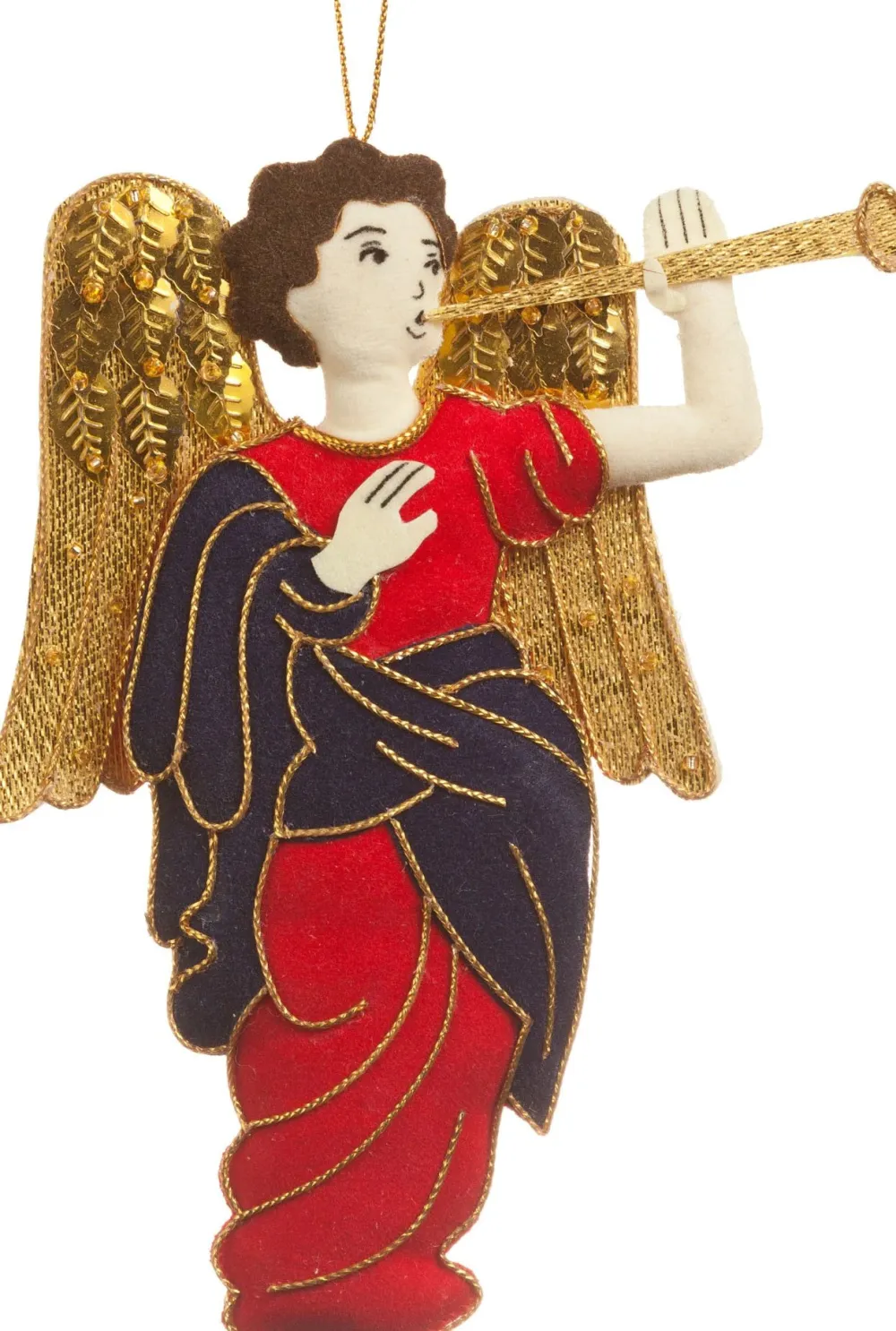 St. Nicolas Fanfare Angel- St. Nicolas Ornaments