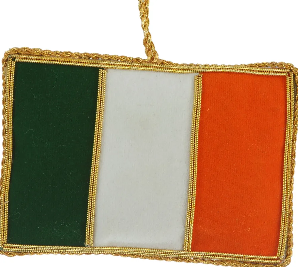 St. Nicolas Irish Flag Ornament- Souvenirs|St. Nicolas Ornaments