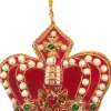 St. Nicolas Pearl Crown Red- St. Nicolas Ornaments