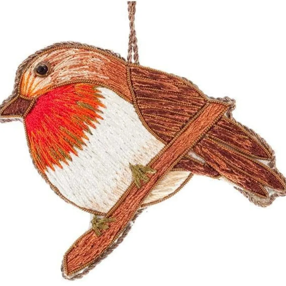 St. Nicolas Robin Ornament- St. Nicolas Ornaments