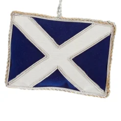 St. Nicolas Scottish Flag Ornament- Souvenirs|St. Nicolas Ornaments
