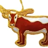 St. Nicolas Texas Longhorn Ornament- St. Nicolas Ornaments