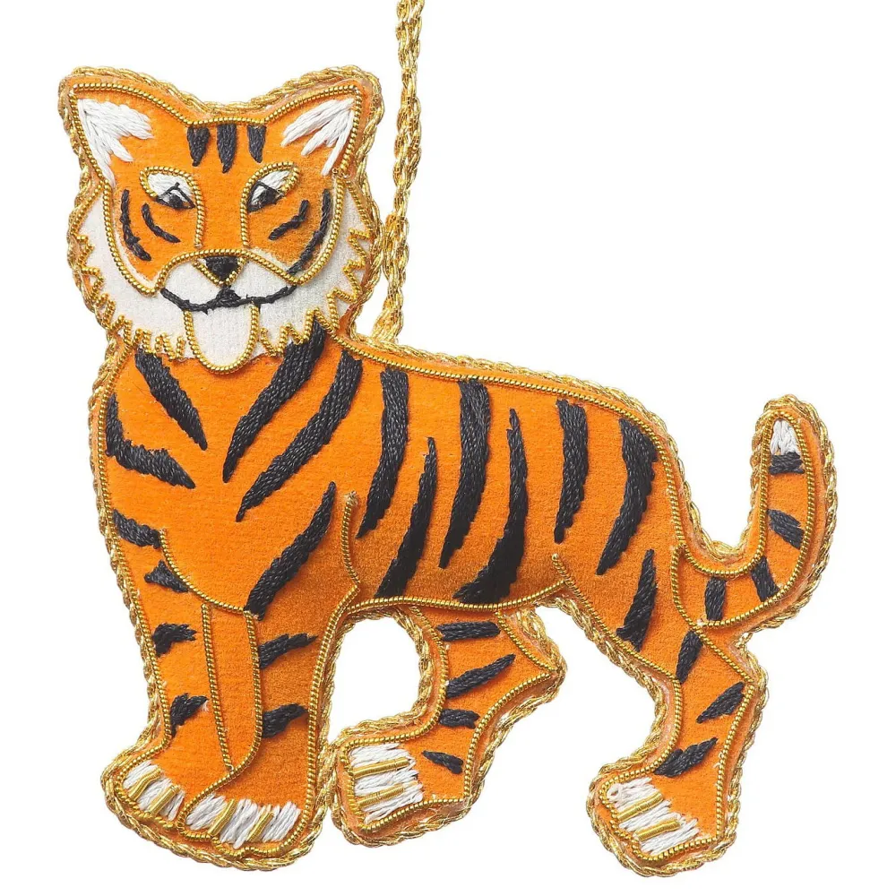 St. Nicolas Tiger Ornament- St. Nicolas Ornaments