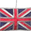 St. Nicolas Union Jack Sparkly Flag Ornament- Souvenirs|St. Nicolas Ornaments