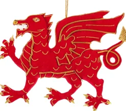 St. Nicolas Welsh Dragon Ornament- Souvenirs|St. Nicolas Ornaments