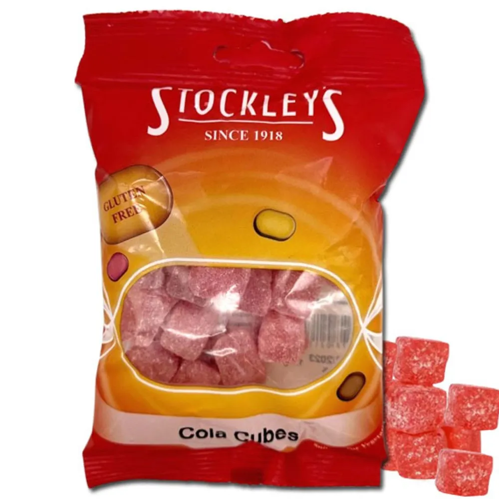 Stockleys Cola Cubes- Sweets