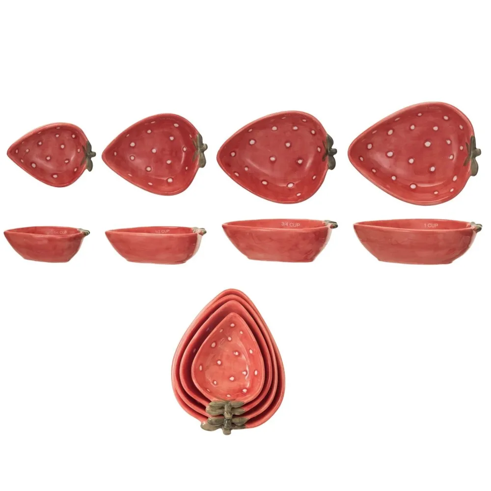 Strawberry Measuring Cups- Kitchen Tools