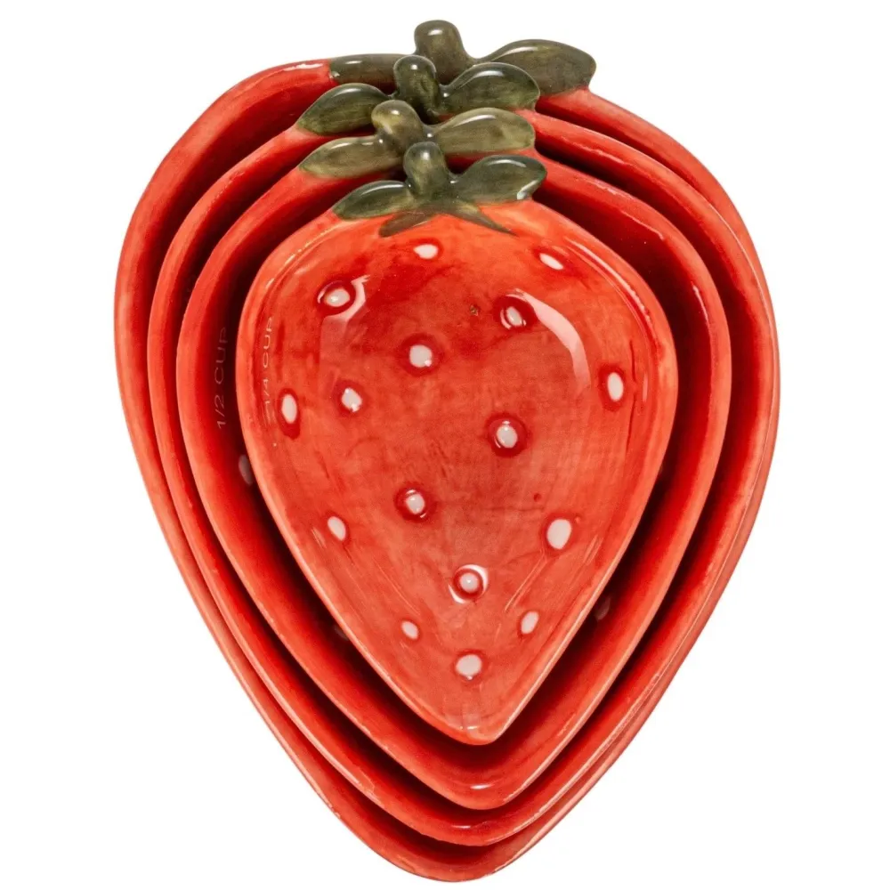 Strawberry Measuring Cups- Kitchen Tools