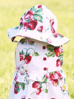 Strawberry Sorbet Baby Sunhat (One Size)- Childrenswear