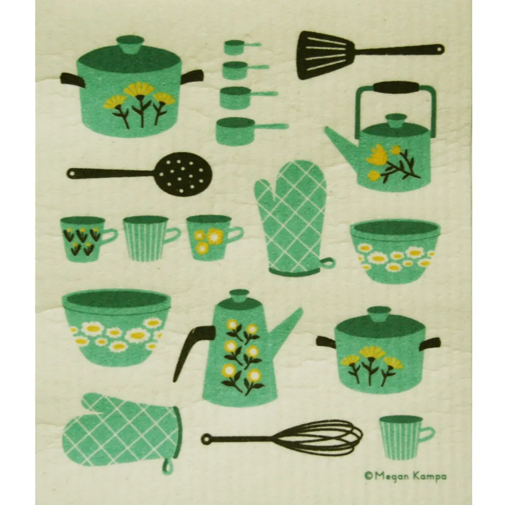 Swedish Dishcloth (Retro Kitchen)- Kitchen Tools