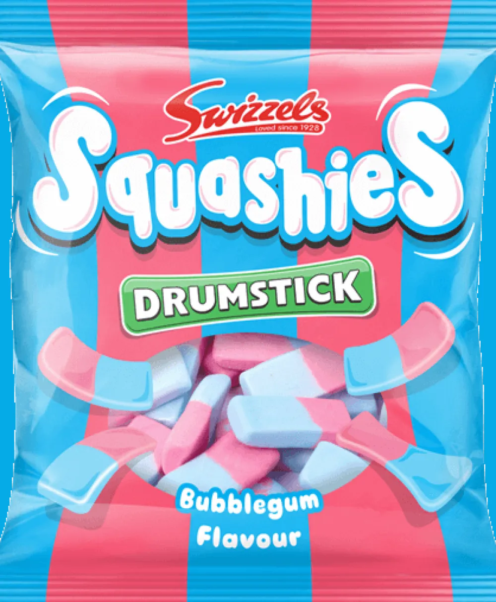 Swizzels Bubblegum Squashies 120g- Sweets
