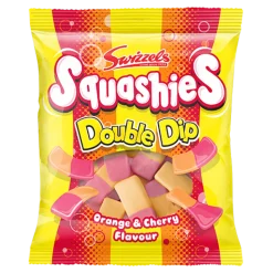 Swizzels Double Dip Orange & Cherry Squashies- Sweets