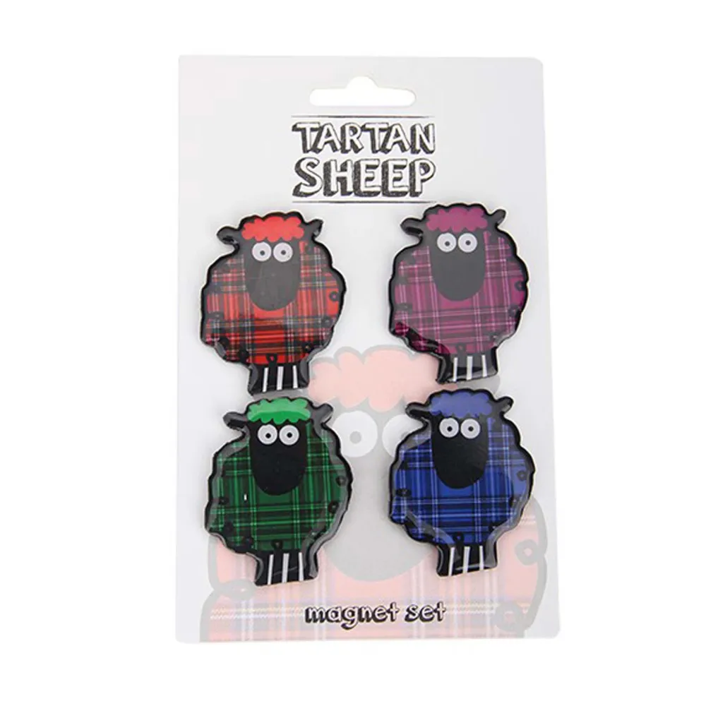 Tartan Sheep Magnets- Souvenirs