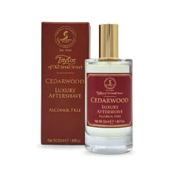 Taylor of Old Bond Street Cedarwood Luxury Aftershave- Pre-Shave & Post-Shave