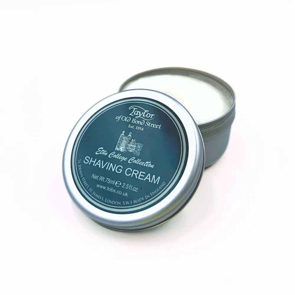 Taylor of Old Bond Street Eton College Shaving Cream Small Bowl- Shaving Soaps & Cream