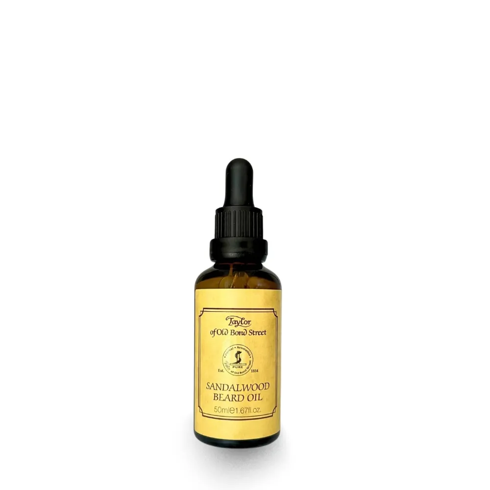 Taylor of Old Bond Street Sandalwood Beard Oil- Beard & Mustache Care