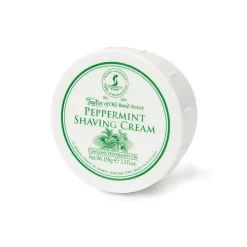 Taylor of Old Bond Street Peppermint Shaving Cream 150g- Shaving Soaps & Cream