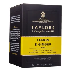 Taylors of Harrogate Taylors Lemon & Ginger Herbal 20s- Taylors Of Harrogate