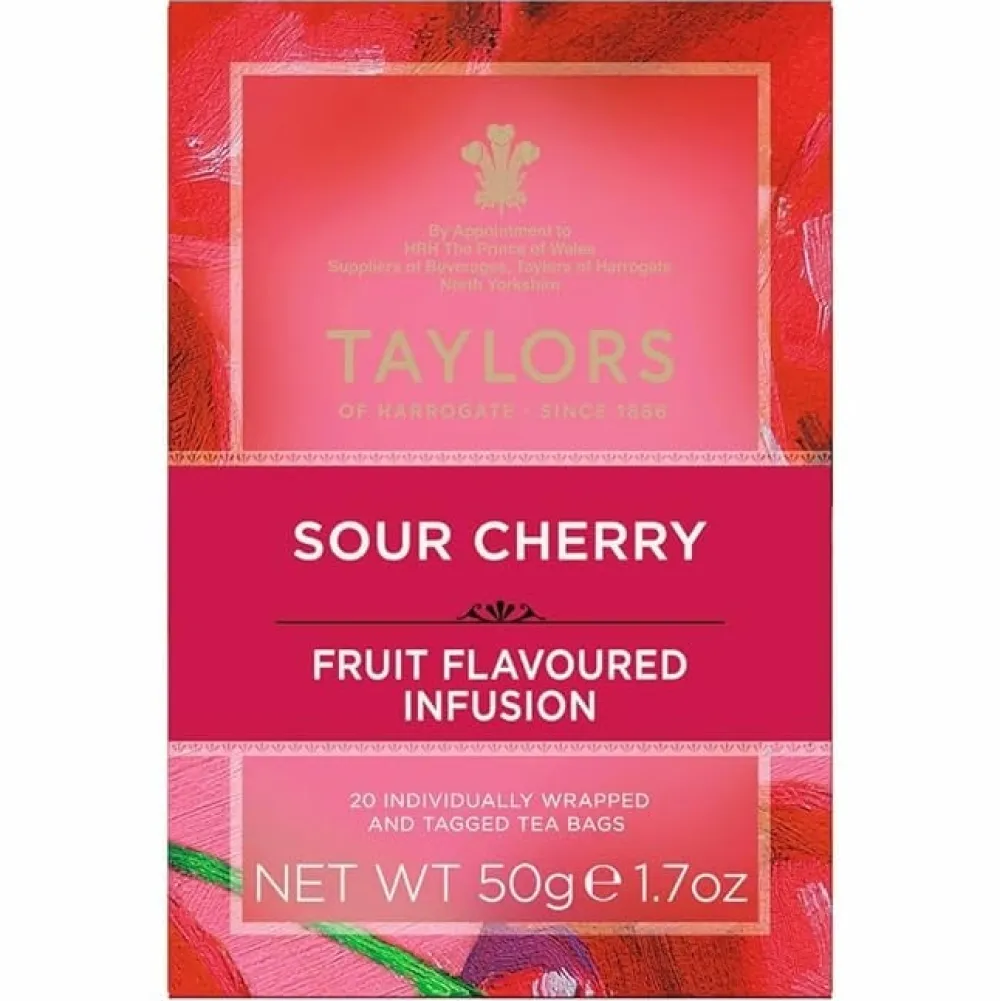 Taylors of Harrogate Taylors Sour Cherry Herbal 20s- Taylors Of Harrogate