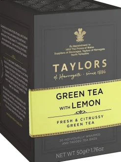 Taylors of Harrogate Taylors Green Tea with Lemon 20s- Taylors Of Harrogate