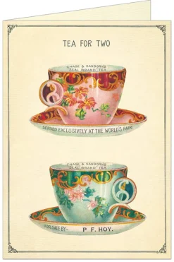 Tea For Two Card- Greeting Cards