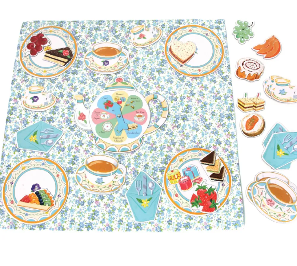 Tea Party Spinner Game- Toys|Games & Puzzles