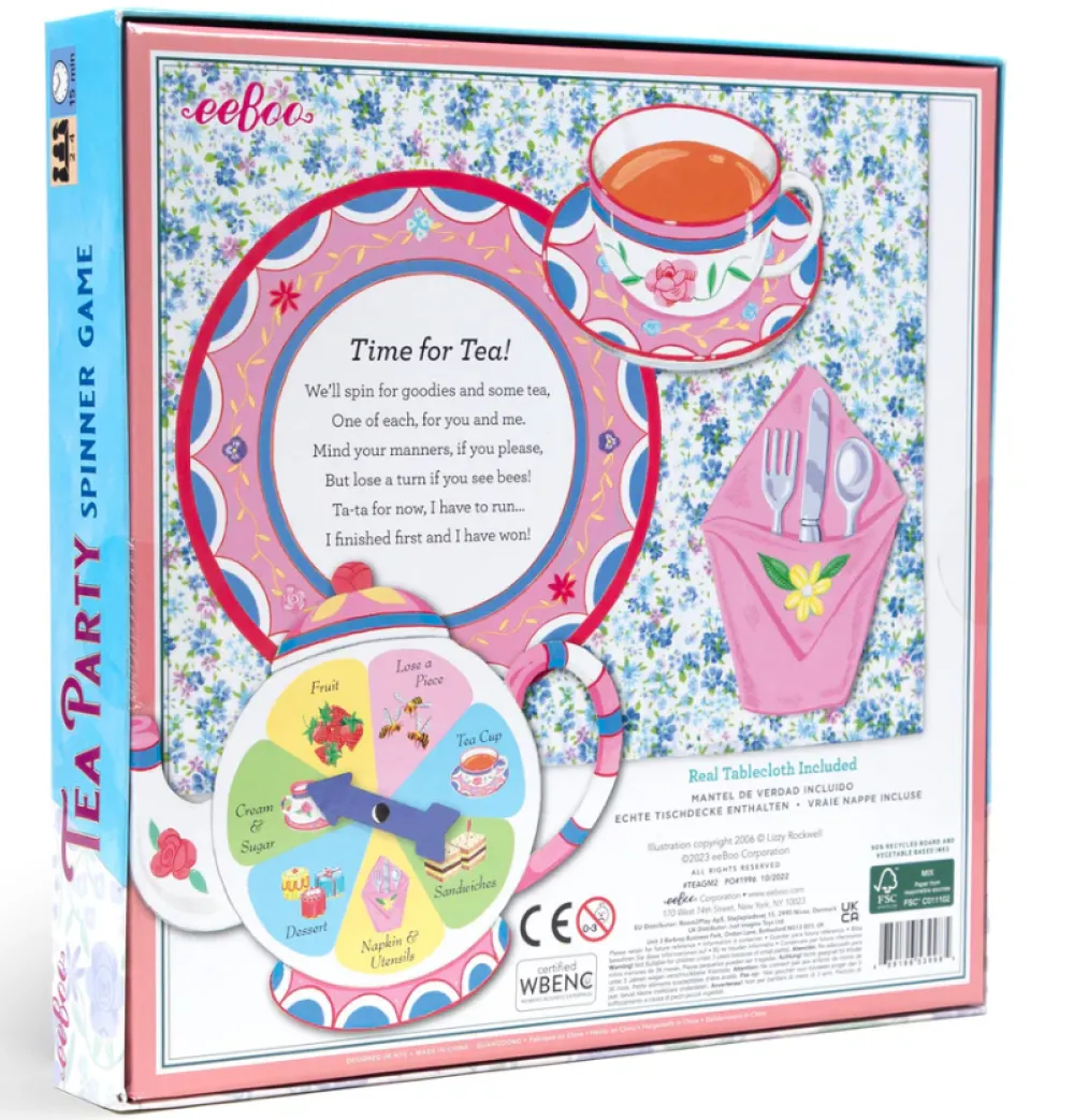 Tea Party Spinner Game- Toys|Games & Puzzles