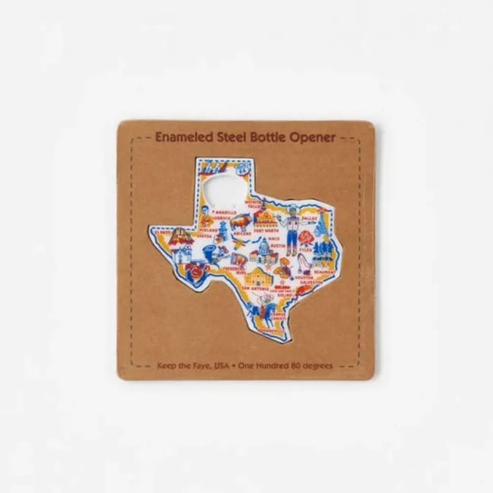 Texas Bottle Opener- Bar Accessories & Decanters