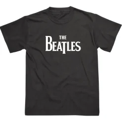 The Beatles Logo Black Shirt- Shirts & Sweaters|Souvenirs