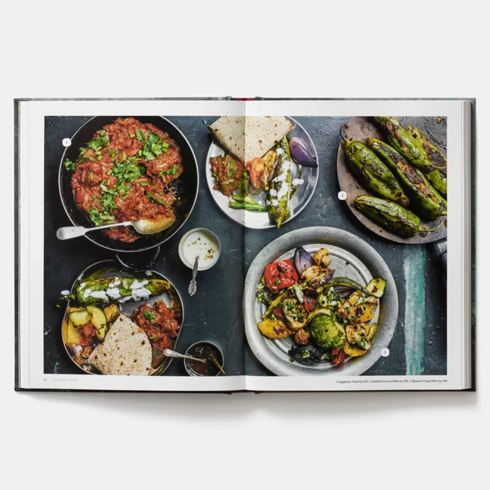 The Indian Vegetarian Cookbook- Books
