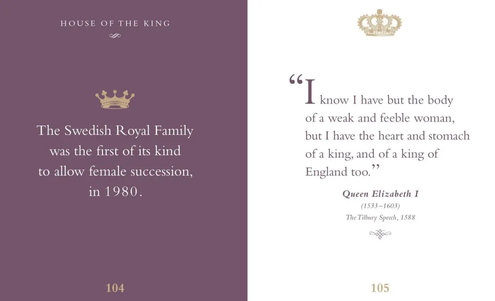 The Little Book of Kings & Queens: A Jewelled Collection of Royal Wit & Wisdom- Books