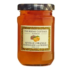 Thursday Cottage Seville Orange Fine Cut with Whiskey Marmalade- Jams & Marmalade