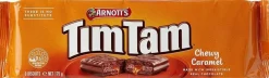 Tim Tams Chewy Caramel Biscuit- Biscuits