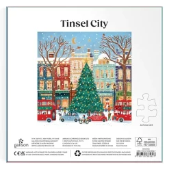 Tinsel City 500-Piece Puzzle- Games & Puzzles
