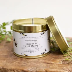 Toasted Crumpet Amber & Sweet Honey Candle- Home Fragrance