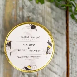 Toasted Crumpet Amber & Sweet Honey Candle- Home Fragrance