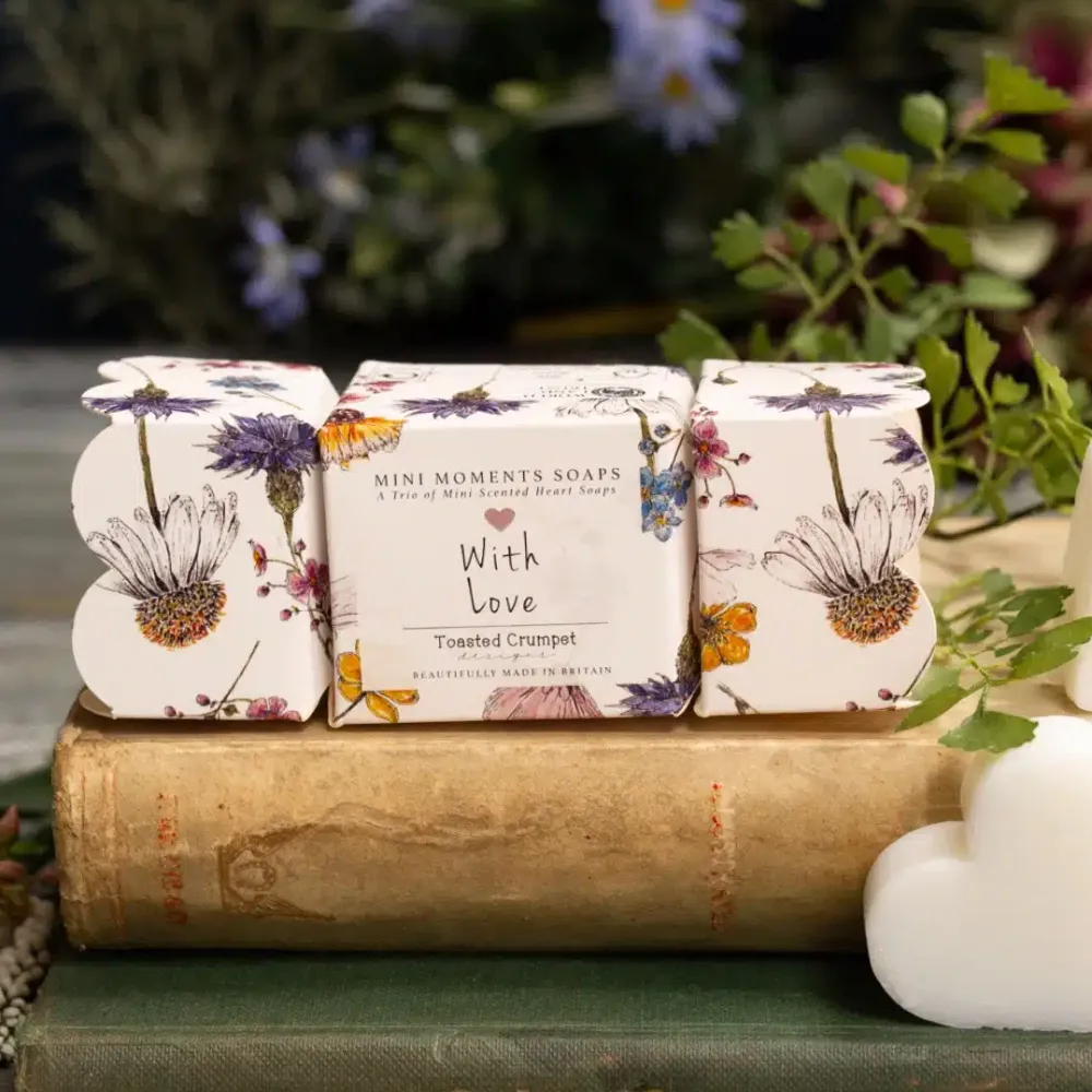 Toasted Crumpet Regency Gardens Mini Soaps Trio- Bar Soaps