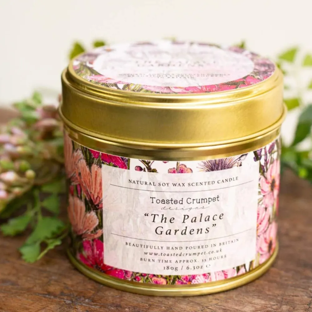 Toasted Crumpet The Palace Gardens Candle- Home Fragrance