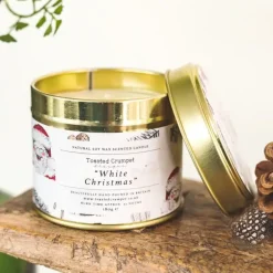 Toasted Crumpet White Christmas Candle- Home Fragrance