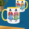 To Home From London Welsh Ladies Mug- Souvenirs|Assorted Mugs